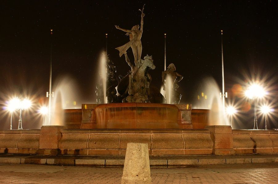 Gorgeous Raices Fountain is one of San Juan's top attractions