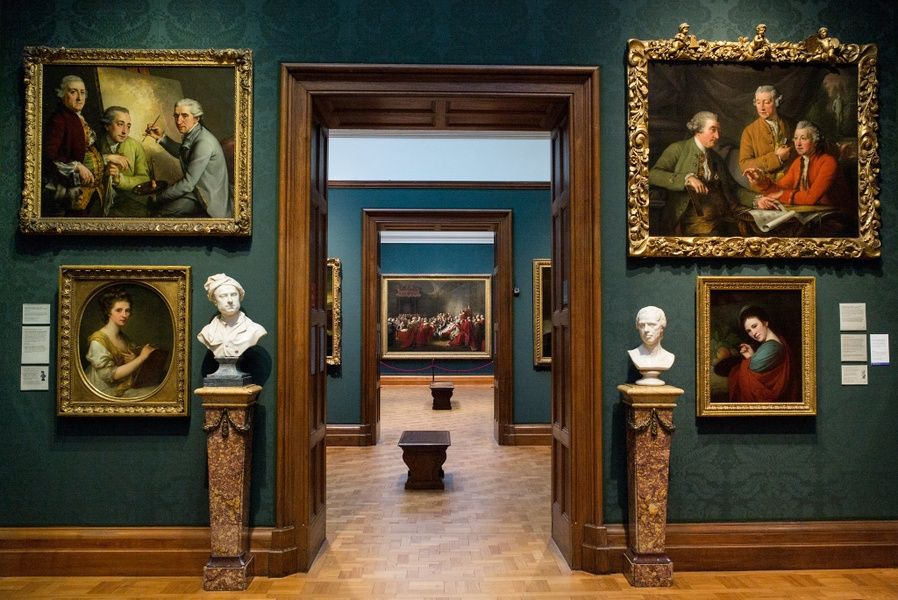 The National Portrait gallery is an artsy and historical place to visit in London