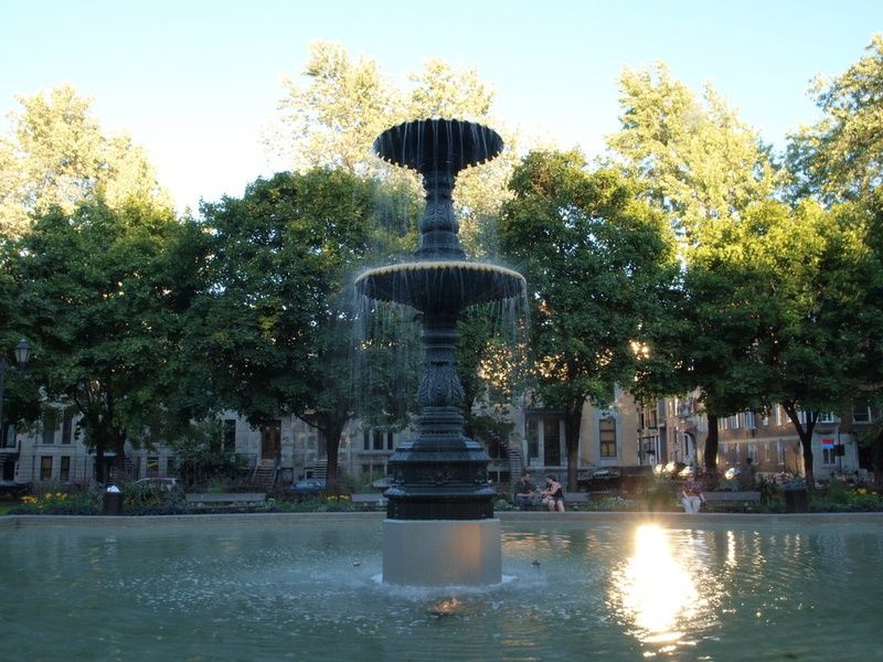 Square Saint Louis is one of the best places to visit in Montreal