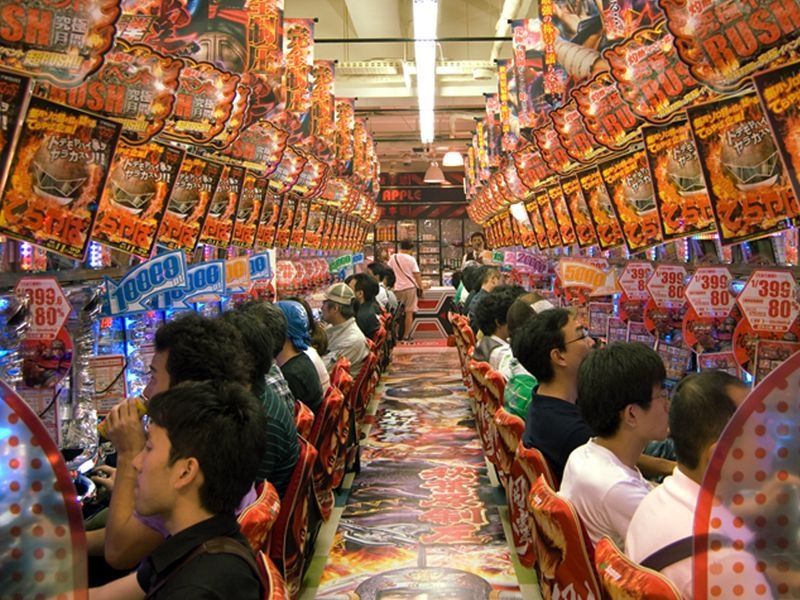 Pachinko is what to do in Shibuya Japan