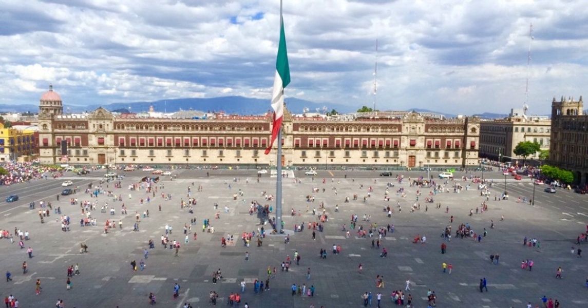 El Zocalo Mexico City Landmarks