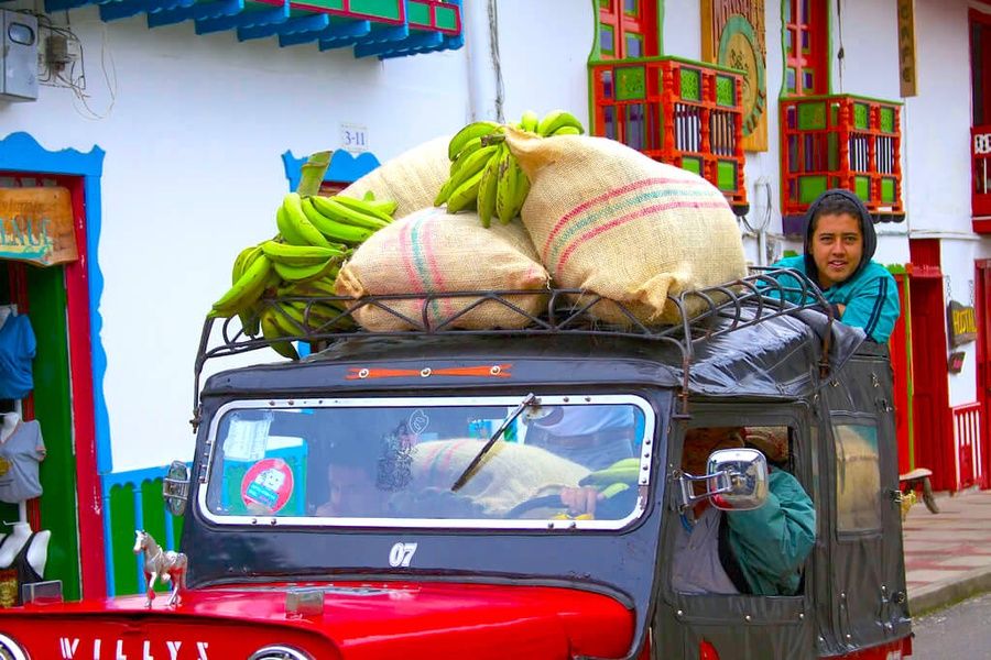 Riding a willie in Solento Colombia