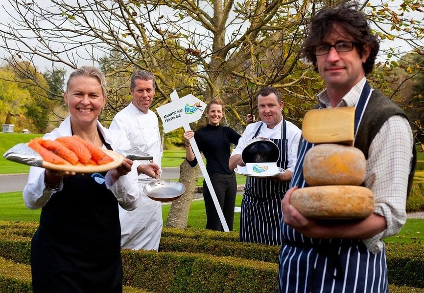 Eating along the Burren Food Trail is a great thing to do in Galway Ireland