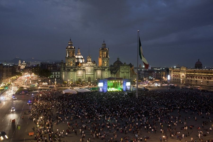 El Zocalo is a Mexico City must see