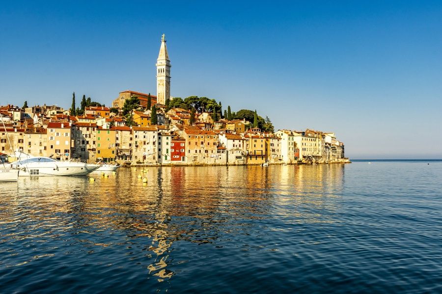 Rovinj é um dos lugares mais relaxantes a visitar na Croácia