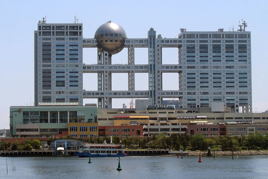 fuji tv headquarters tokyo hidden gems japan