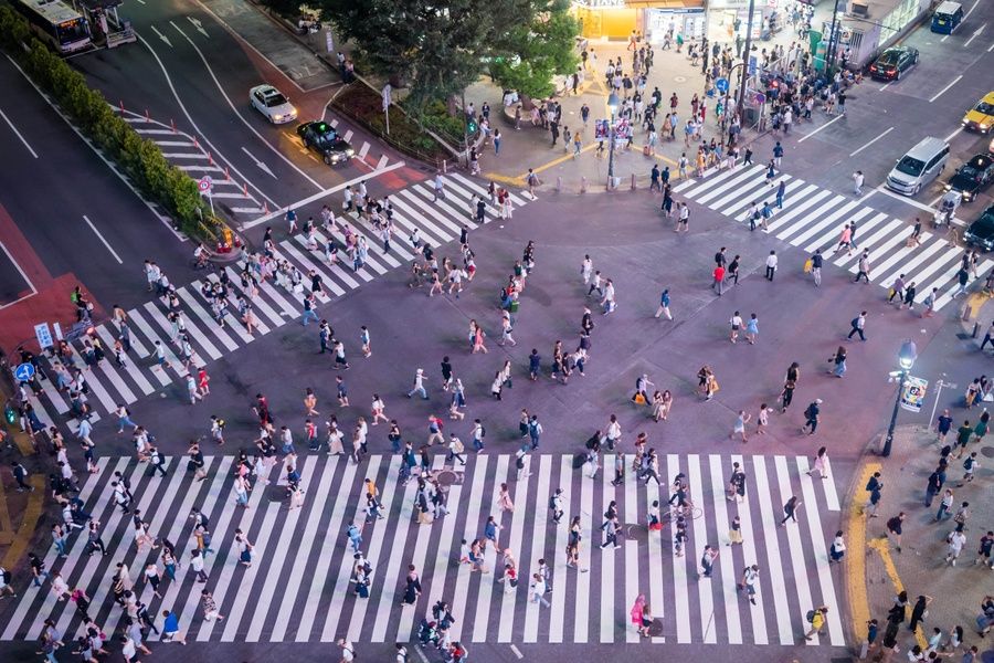 Shibuya Crossing is one of the best Tokyo sightseeing spots