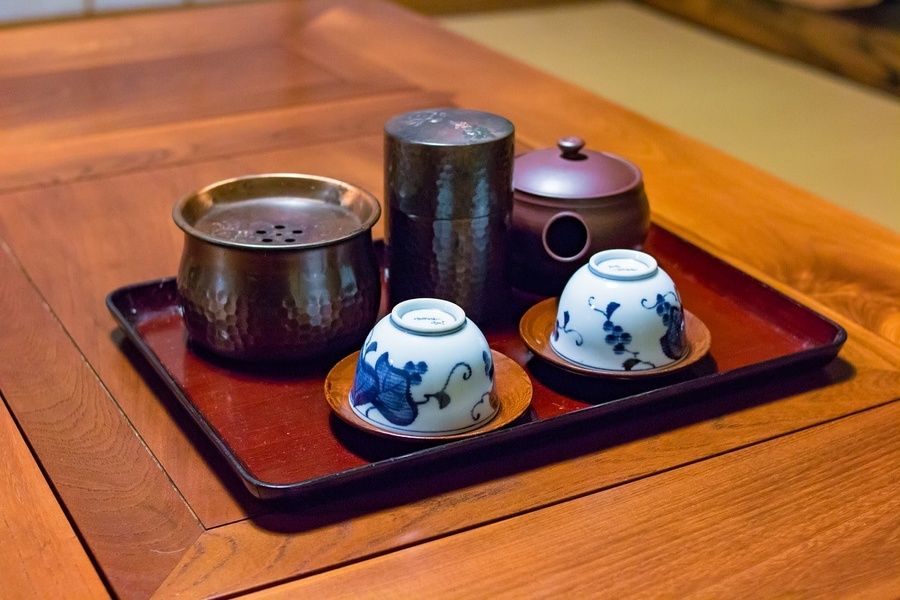 Tea ceremony in Kyoto, Japan