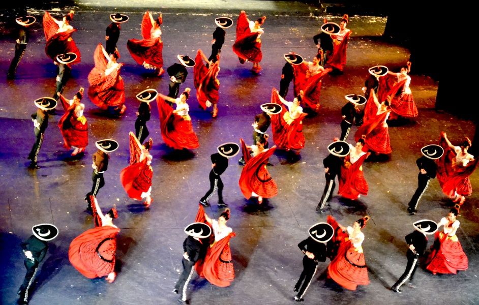 Watching Ballet Folkorico is what to do in Mexico City