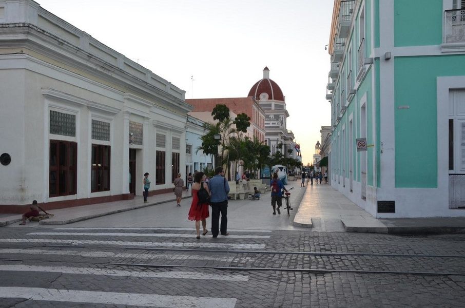 Boulevard of the Cienfuegos Cuba