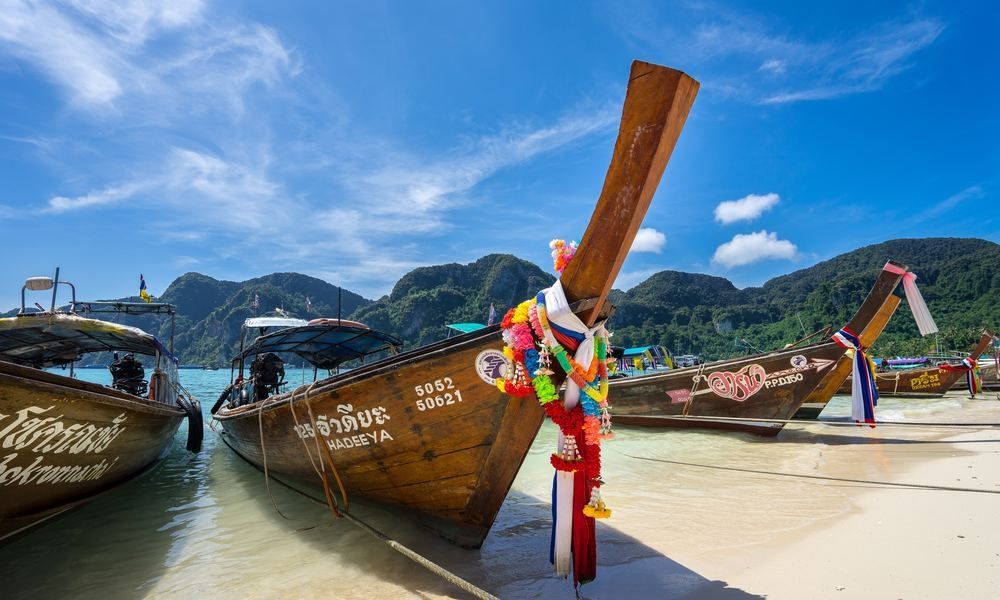 Taking a long-tail boat is one of the best things to do in Thailand