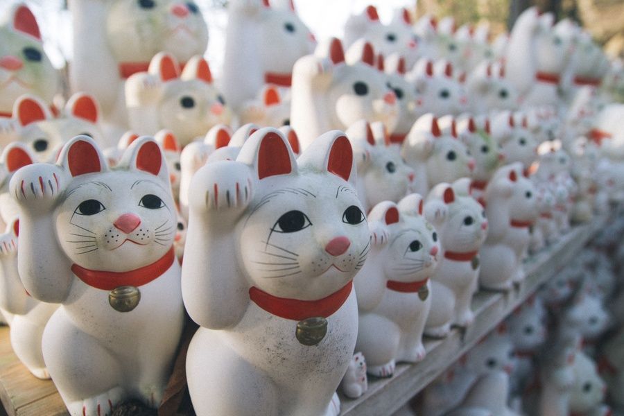 The waving cats of Gotokuji Temple make a well-loved attraction on TripAdvisor Japan