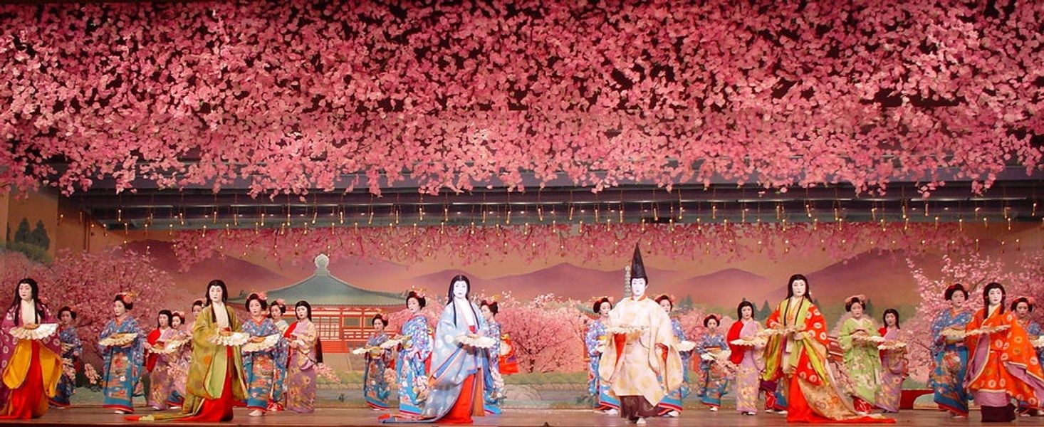 Seeing geishas at the Miyako Odori is one of the Things to do in Japan in April