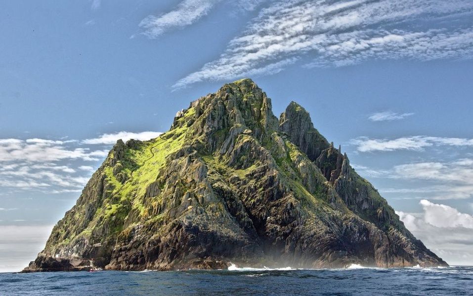 Visiting Skellig Islands is a great thing to do in Ireland with kids