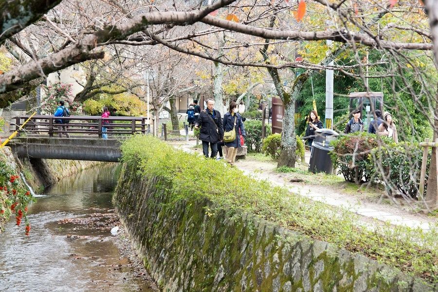 Philosopher's Walk in Kyoto, Japan
