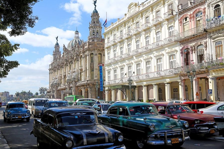 Parque Central in Cuba