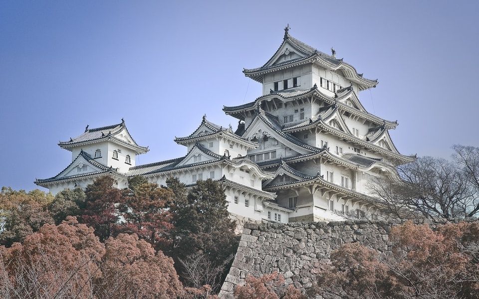 himeji castle kyoto japan