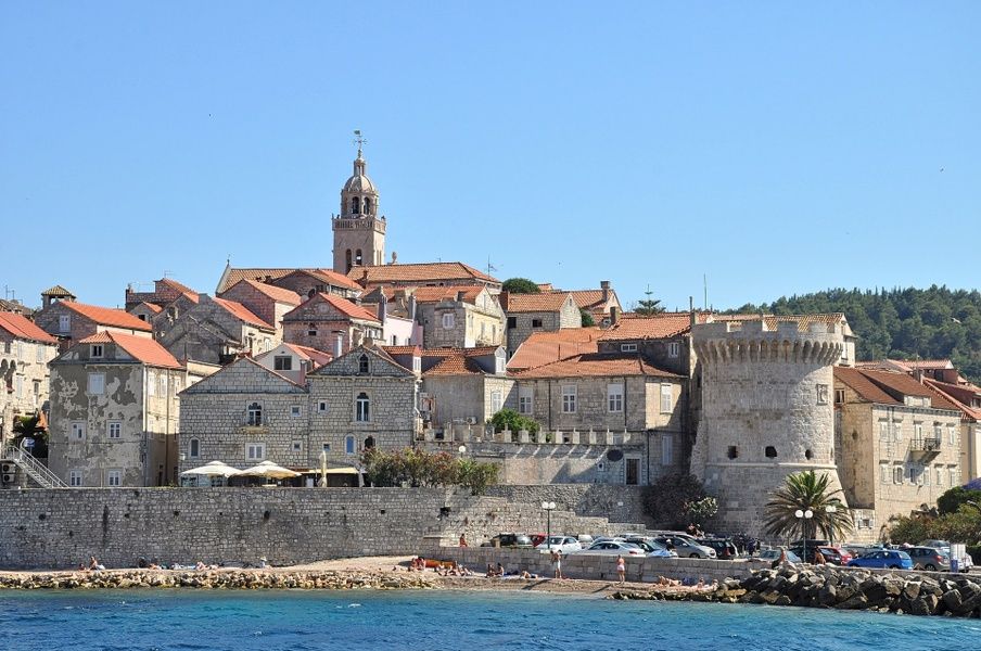 Korčula Island is one of the most peaceful places to visit in Croatia