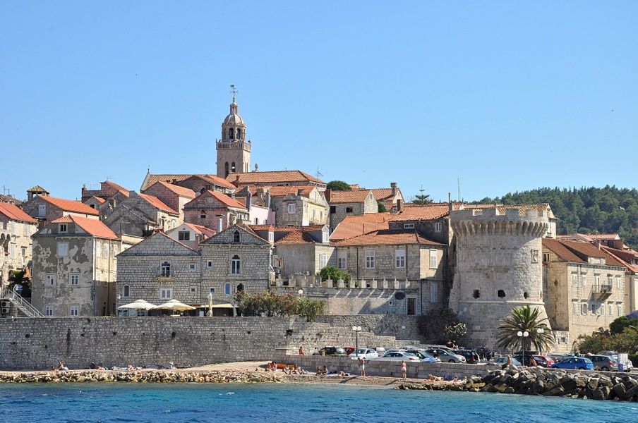 Die Insel Korčula ist einer der friedlichsten Orte in Kroatien