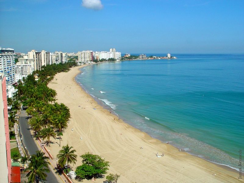 Going to the beach is one of the fun things to do in san juan puerto rico