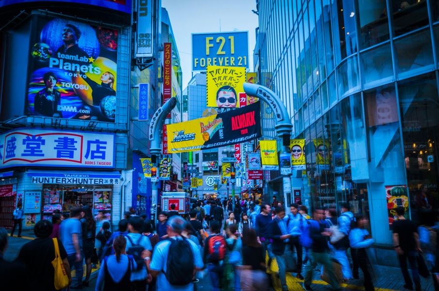 Traversing the Shibuya Crossing is one of the top 10 things to do in Tokyo