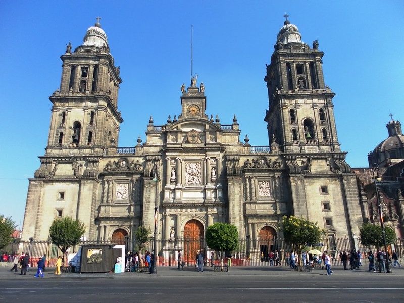 Climbing the bell towers at Catedral Metropolitana is one of the best things to do in Mexico City