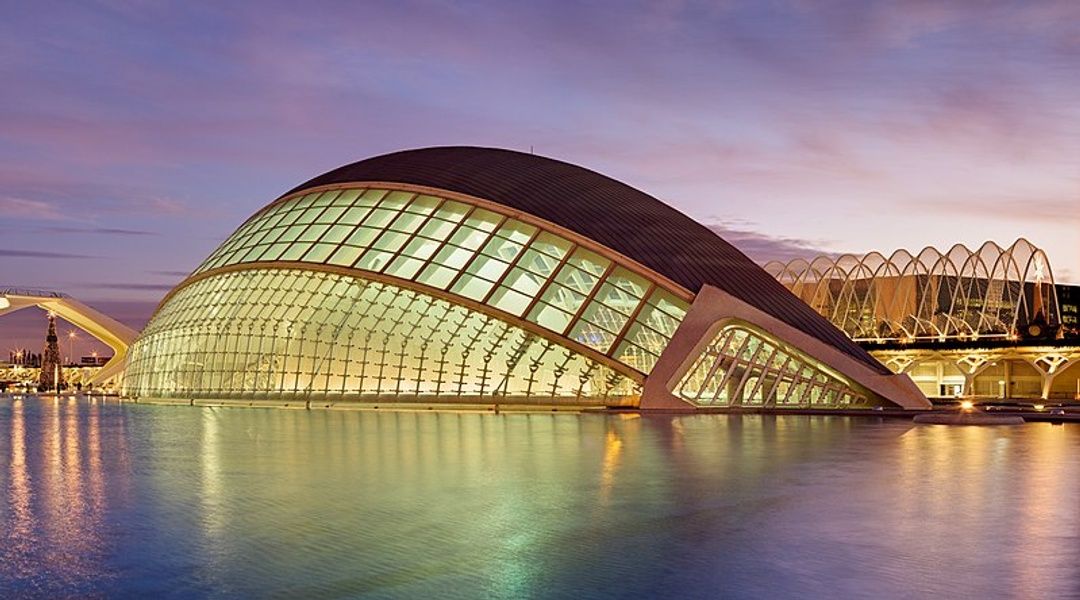 City of Arts and Sciences in Valencia is one of the best places to visit Spain