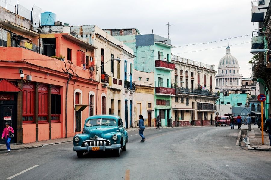 Car in Cuba transportation Havana