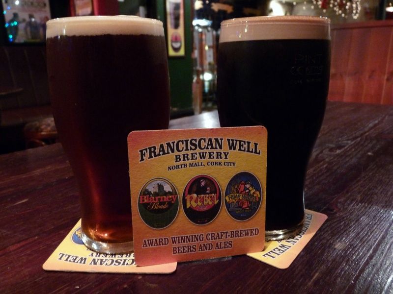 Indulging in local beers is a great thing to do in Cork Ireland
