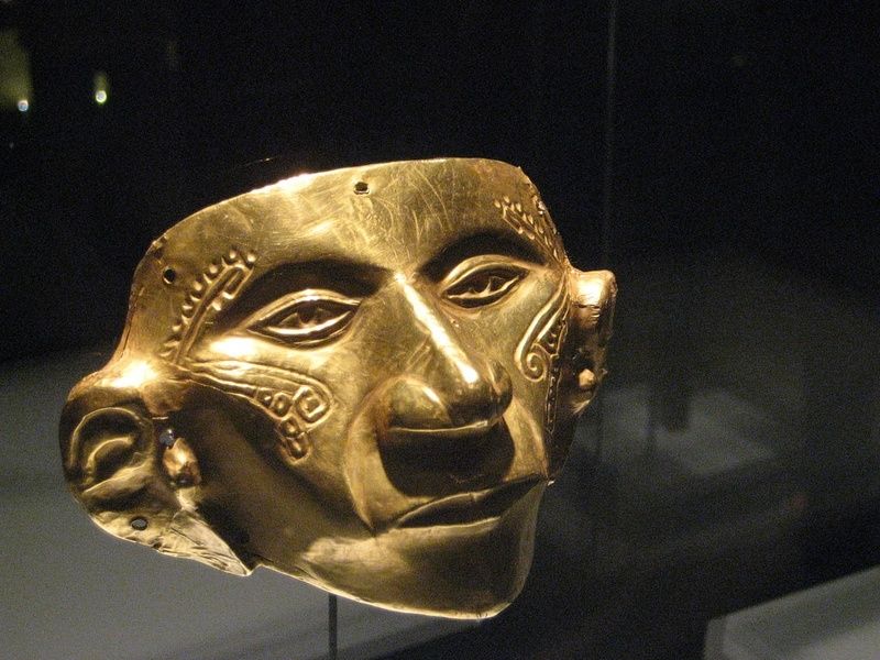 Piece in Museo del Oro Bogota, Colombia