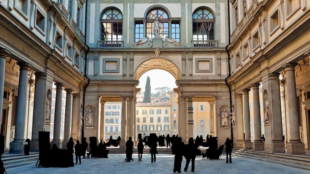 Uffizi Museum Tourist Attractions in Italy