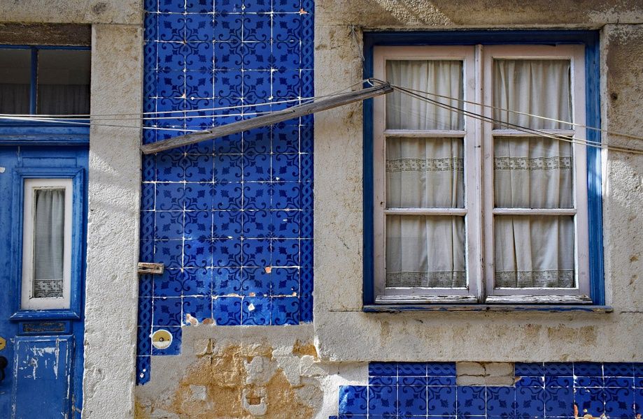 Searching for the country's painted tiles is a beautiful thing to do in Portugal