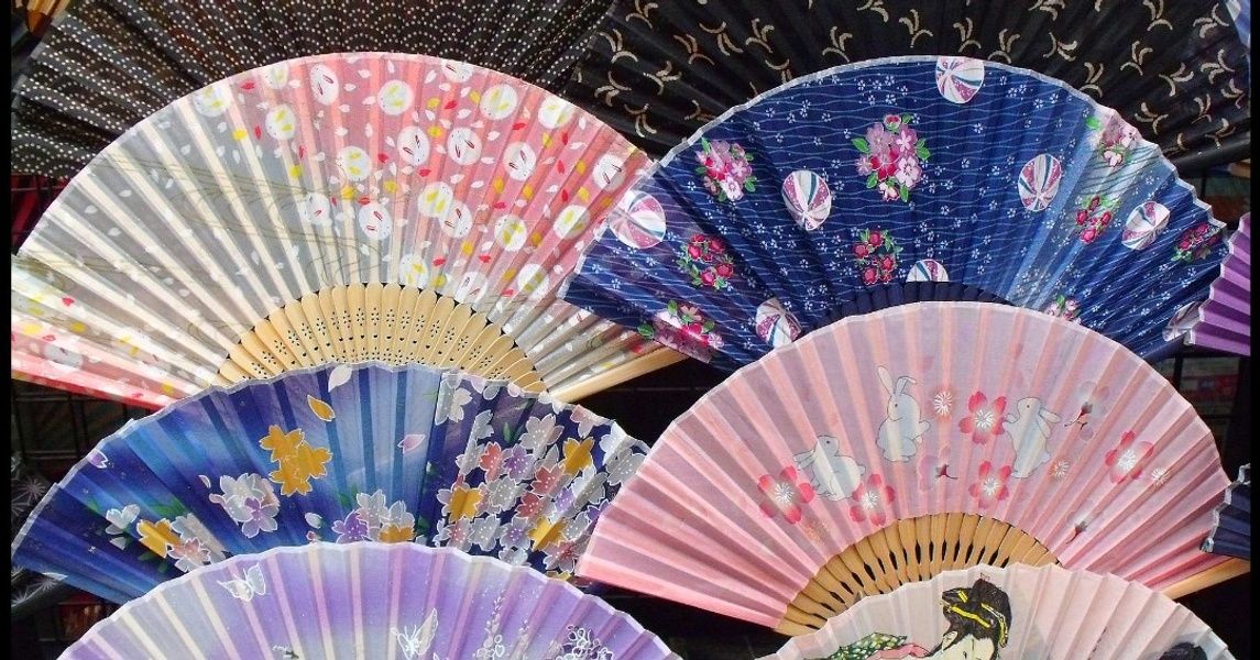 Sensu folding fans What to buy in Japan