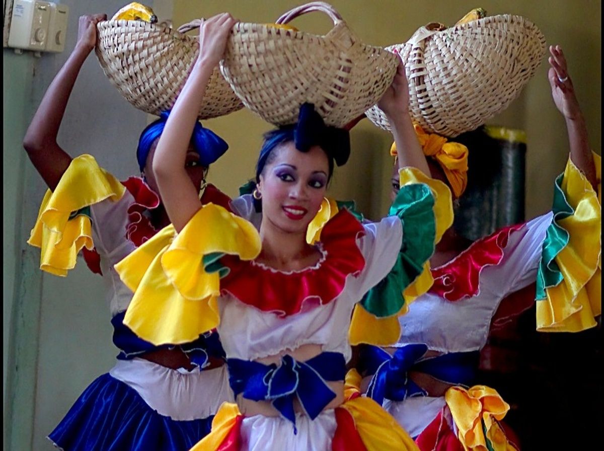 Cuban Dancer Costume 6034