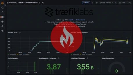 Easiest Way to Monitor Traefik Requests Using StatsD and Graphite