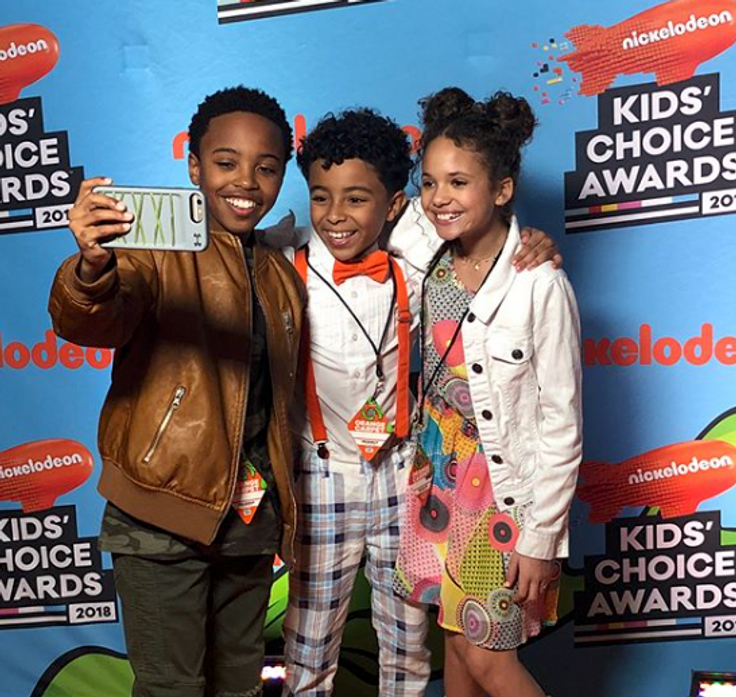 kidpik at the Kids Choice Awards