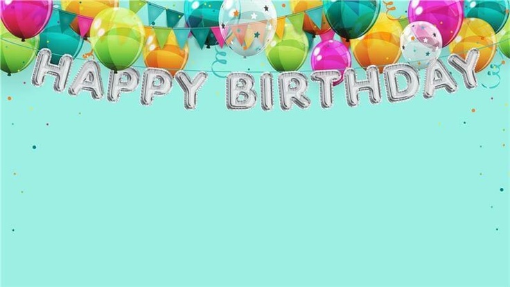 Happy birthday deals zoom background