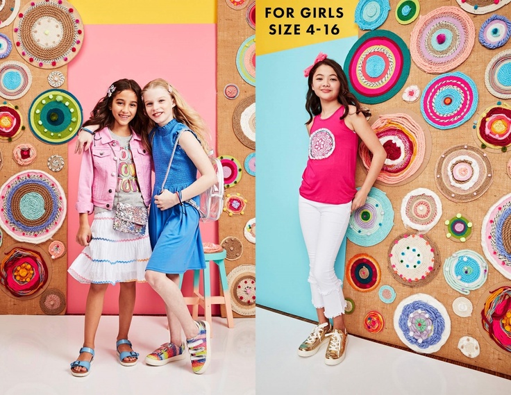 Girls wearing kidpik subscription summer outfits