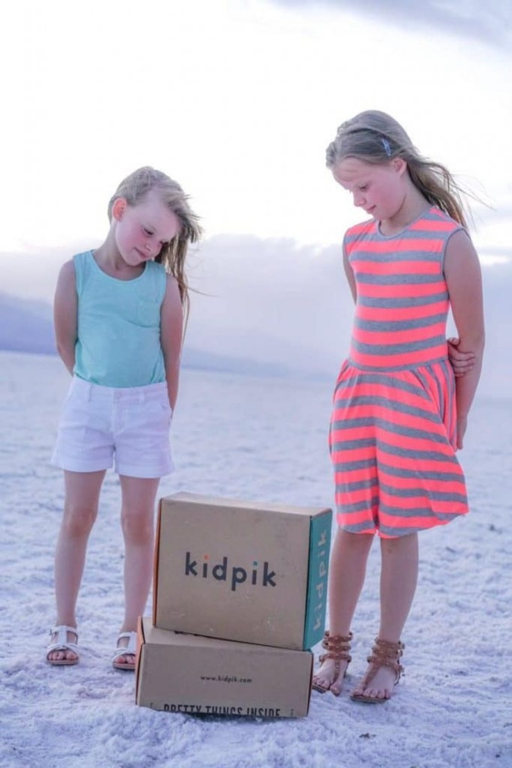 two kids in kidpik clothes