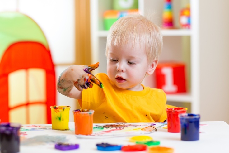 boy in kids clothes