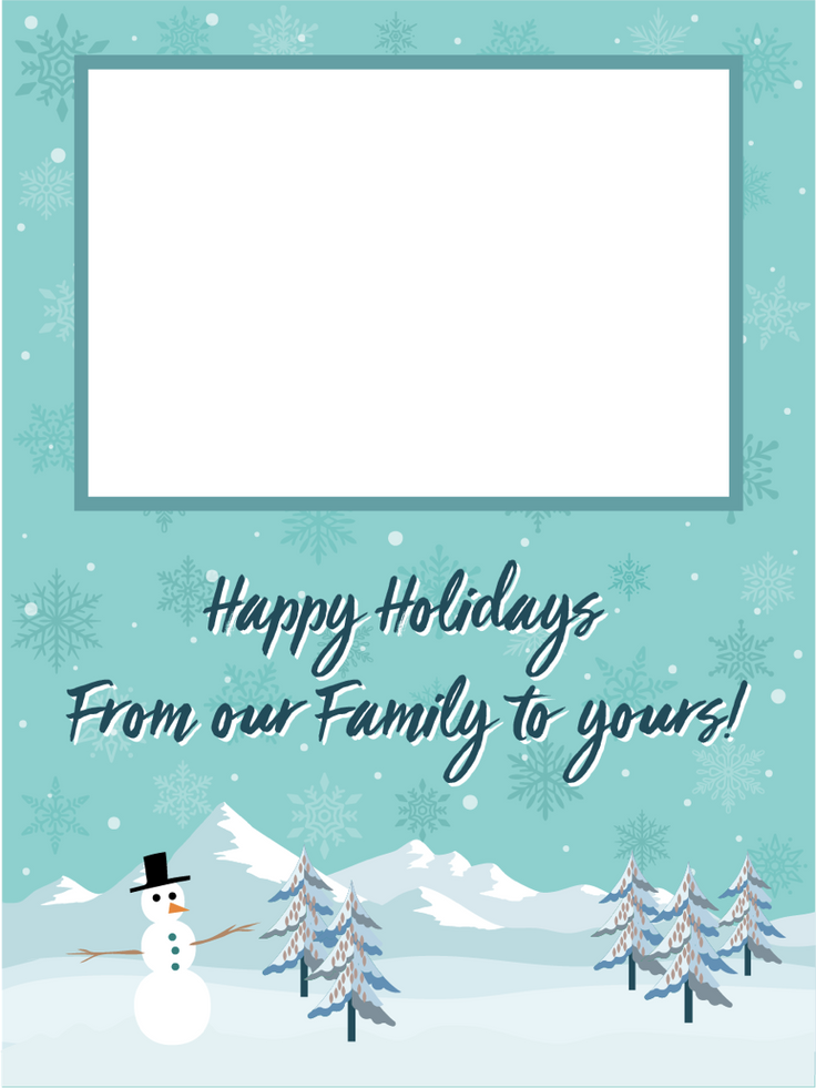 Home for the Holidays Card