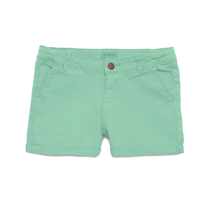 green shorts