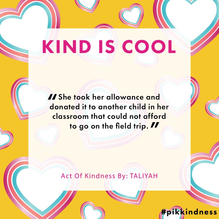 Kind is Cool