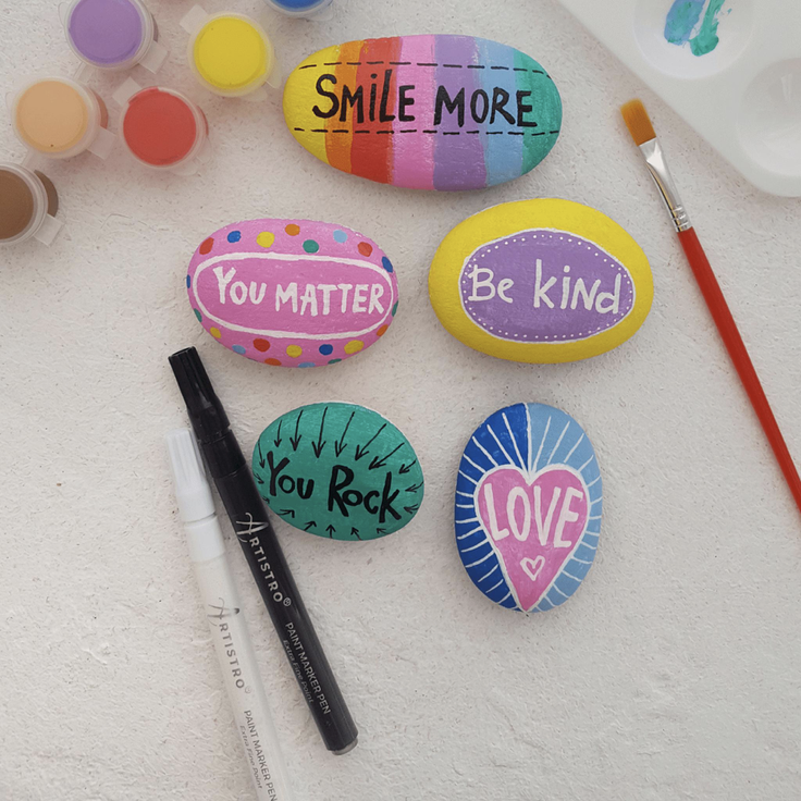 Positive Rocks DIY