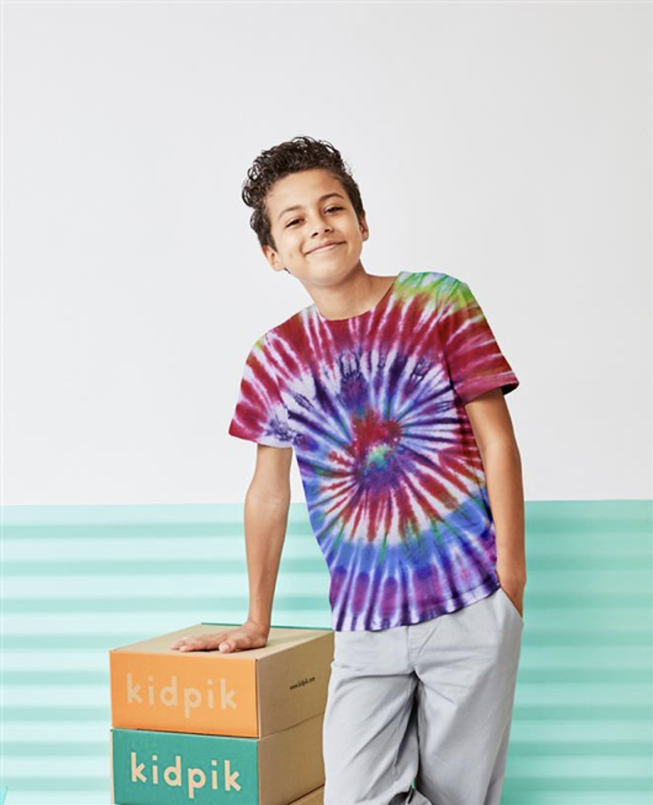 kidpik tie-dye