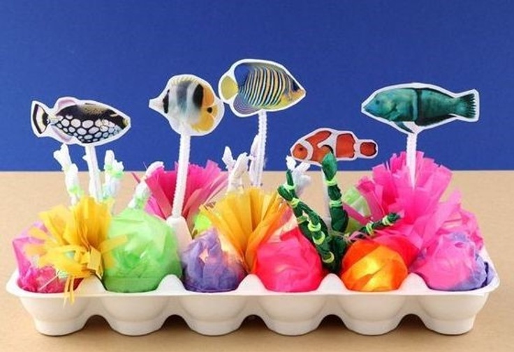 kids coral reef craft