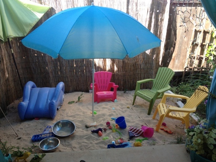 DIY Backyard Beach