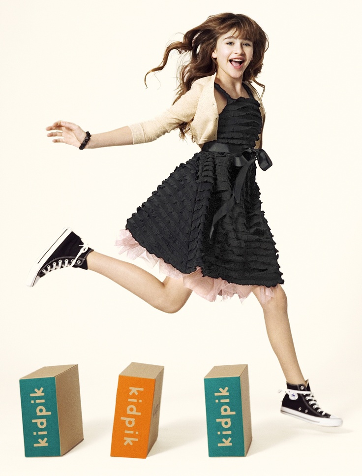 girl jumping over kidpik boxes