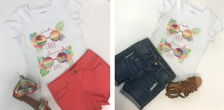 kidpik clothing laydowns