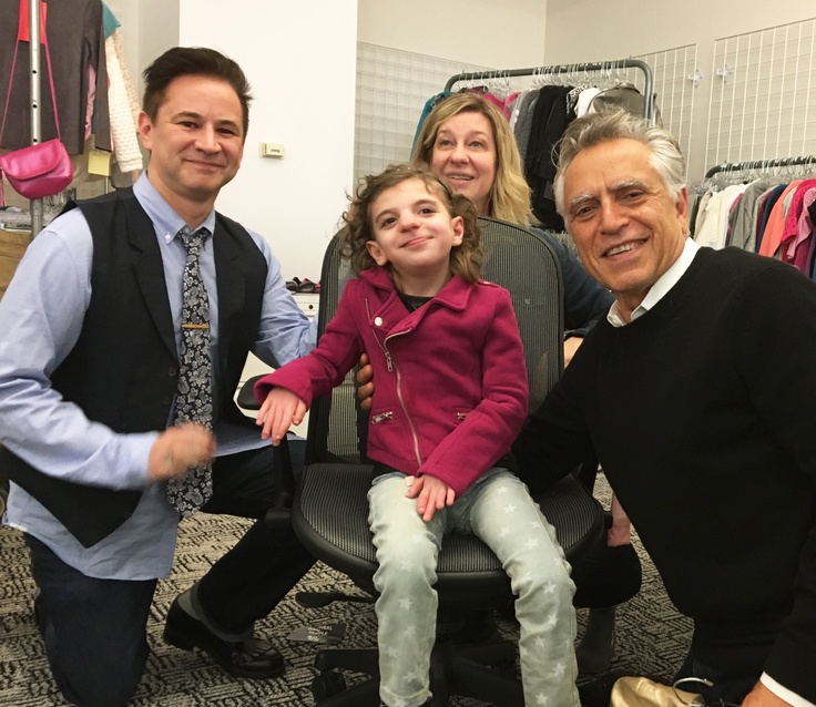 Zoe visits kidpik’s NYC office and meets the team including CEO Ezra Dabah at right
